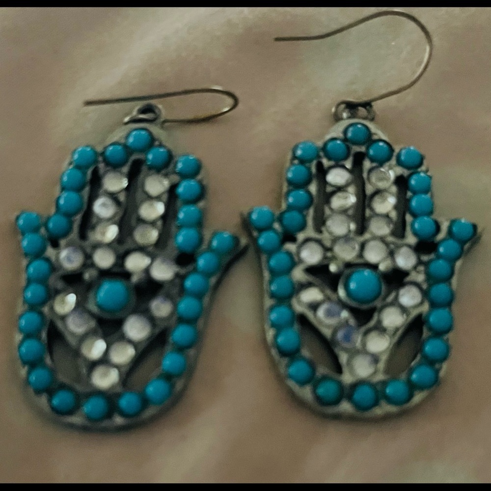 Earrings.